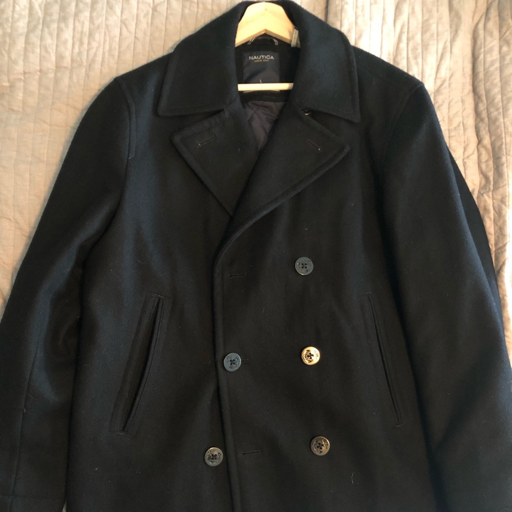 Nautica Double Breasted Peacoat
